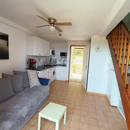 T2-vue Avec Piscine-4 Couchages * Drammont
